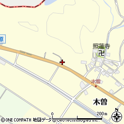 滋賀県犬上郡多賀町木曽91周辺の地図
