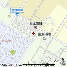 滋賀県彦根市蓮台寺町50-61周辺の地図
