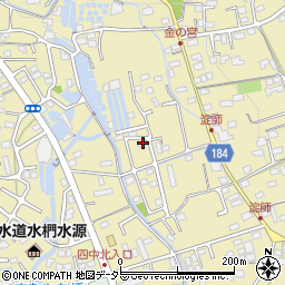 静岡県富士宮市淀師583周辺の地図