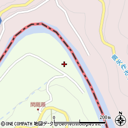愛知県豊田市閑羅瀬町東畑周辺の地図