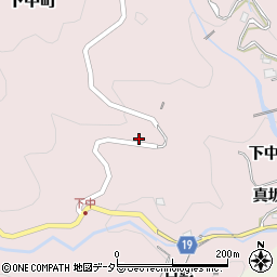 愛知県豊田市下中町下中2218周辺の地図