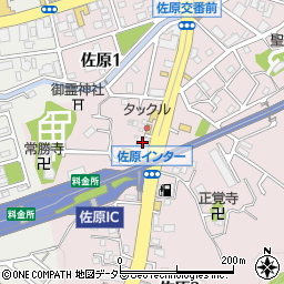 スタジオアリス・横須賀佐原インター店周辺の地図