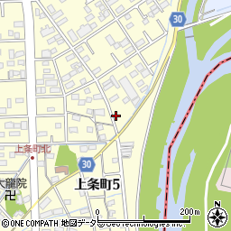 愛知県春日井市上条町5丁目15周辺の地図