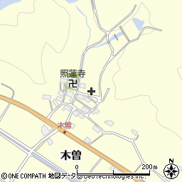 滋賀県犬上郡多賀町木曽182周辺の地図