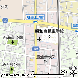 愛知県春日井市味美西本町1835周辺の地図