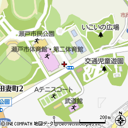 愛知県瀬戸市上本町1周辺の地図