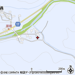 滋賀県犬上郡多賀町栗栖184周辺の地図