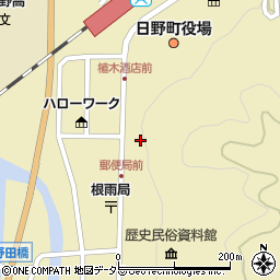 鳥取県日野郡日野町根雨442周辺の地図