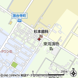 滋賀県彦根市蓮台寺町50-52周辺の地図