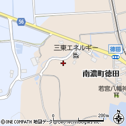 岐阜県海津市南濃町徳田405-1周辺の地図