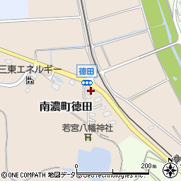 岐阜県海津市南濃町徳田661周辺の地図