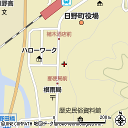 鳥取県日野郡日野町根雨437周辺の地図