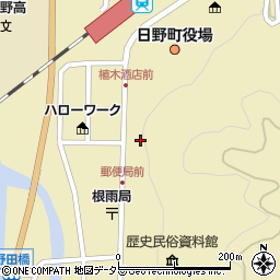 鳥取県日野郡日野町根雨438周辺の地図