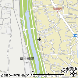 静岡県富士宮市淀師459周辺の地図