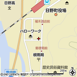 鳥取県日野郡日野町根雨423周辺の地図