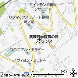 箱根桃源台ビラ管理組合周辺の地図