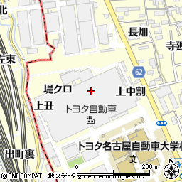愛知県清須市春日（上堤クロ）周辺の地図