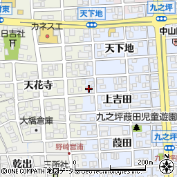 愛知県北名古屋市九之坪上吉田5周辺の地図