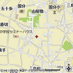 愛知県稲沢市矢合町秋葉屋敷3561周辺の地図