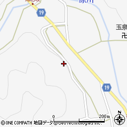 京都府南丹市美山町板橋上垣内周辺の地図