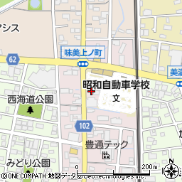 愛知県春日井市味美西本町1839周辺の地図