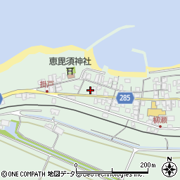 柳瀬簡易郵便局周辺の地図