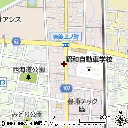 愛知県春日井市味美西本町2296周辺の地図