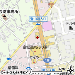 静岡県富士宮市ひばりが丘1145周辺の地図