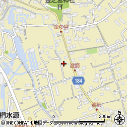 静岡県富士宮市淀師575周辺の地図