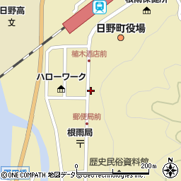 鳥取県日野郡日野町根雨435周辺の地図