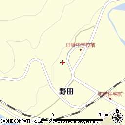 鳥取県日野郡日野町野田66-1周辺の地図