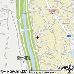 静岡県富士宮市淀師461周辺の地図