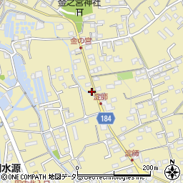 静岡県富士宮市淀師574周辺の地図