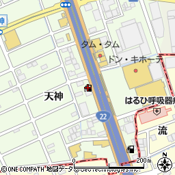 ａｐｏｌｌｏｓｔａｔｉｏｎ２２号名岐新西春ＳＳ周辺の地図