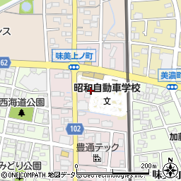 愛知県春日井市味美西本町1846周辺の地図