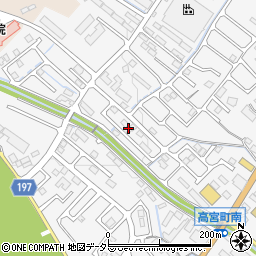 滋賀県彦根市高宮町1375-5周辺の地図
