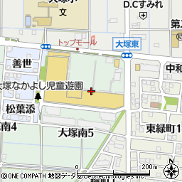 hani come haniday 稲沢店＆喫茶 かふぇいえ周辺の地図
