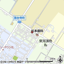滋賀県彦根市蓮台寺町50-45周辺の地図
