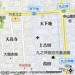 ニューコート・上吉田周辺の地図