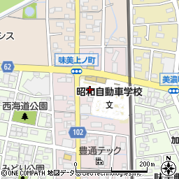 愛知県春日井市味美西本町1845周辺の地図