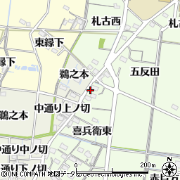 愛知県稲沢市祖父江町両寺内喜兵衛東1063周辺の地図