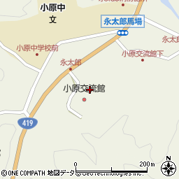 愛知県豊田市永太郎町落周辺の地図