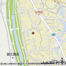 静岡県富士宮市淀師455周辺の地図