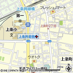ノエビア化粧品春日井中営業所周辺の地図