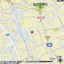静岡県富士宮市淀師563周辺の地図