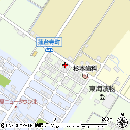 滋賀県彦根市蓮台寺町50-96周辺の地図