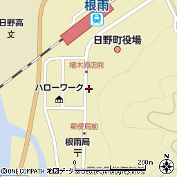 鳥取県日野郡日野町根雨293-3周辺の地図