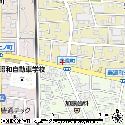 名古屋銀行味美支店 ＡＴＭ周辺の地図