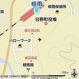 鳥取県日野郡日野町根雨277周辺の地図