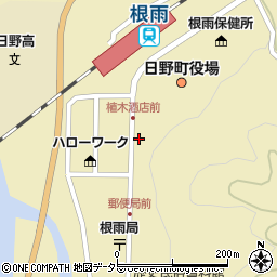 鳥取県日野郡日野町根雨293-2周辺の地図